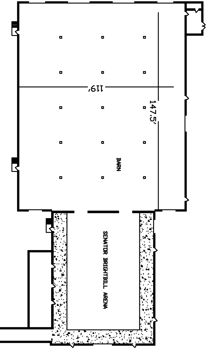 East and Southeast Hall - Floor Plan