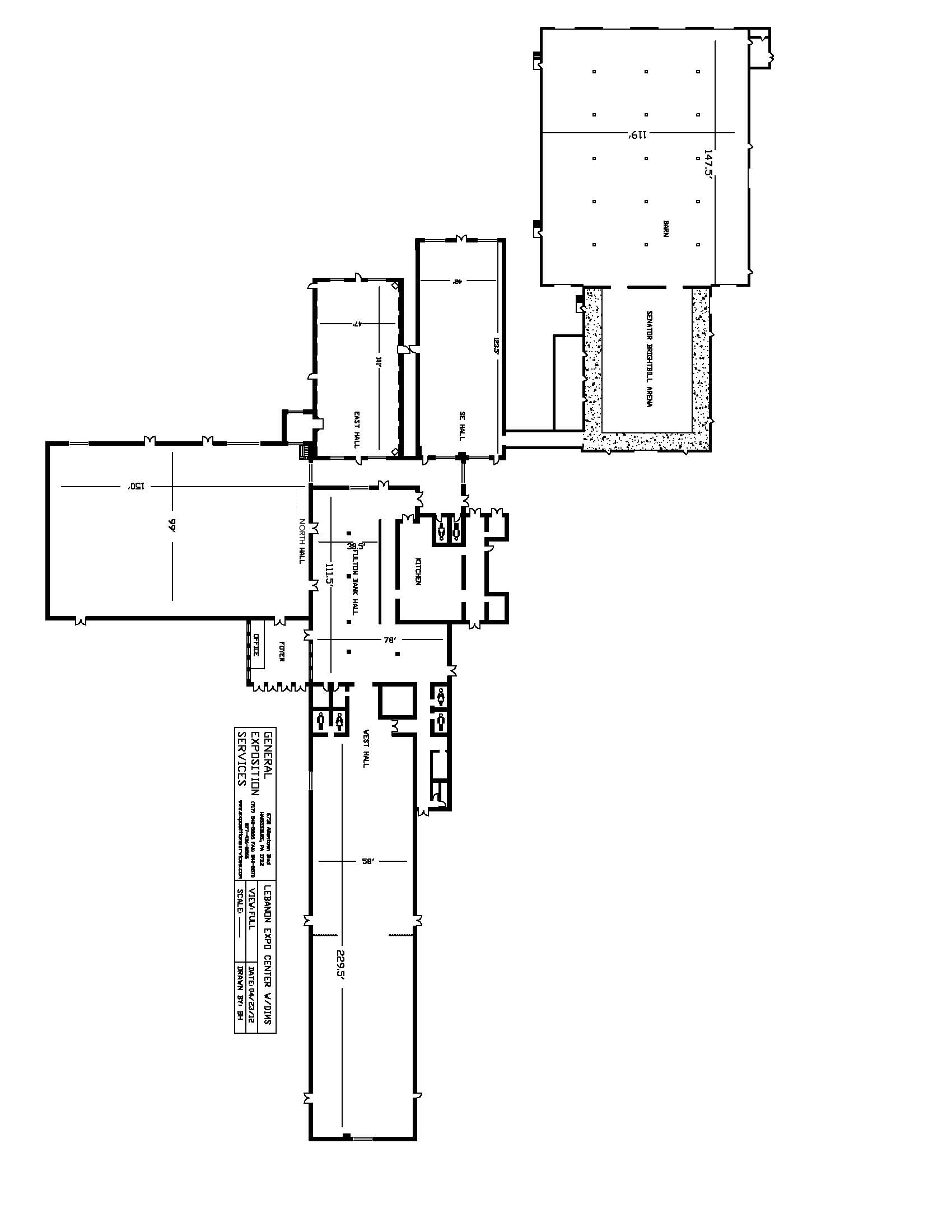 Enclosed Buildings - Complete Floor Plan